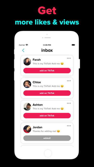 TikFriends - Make new friends! screenshot 4