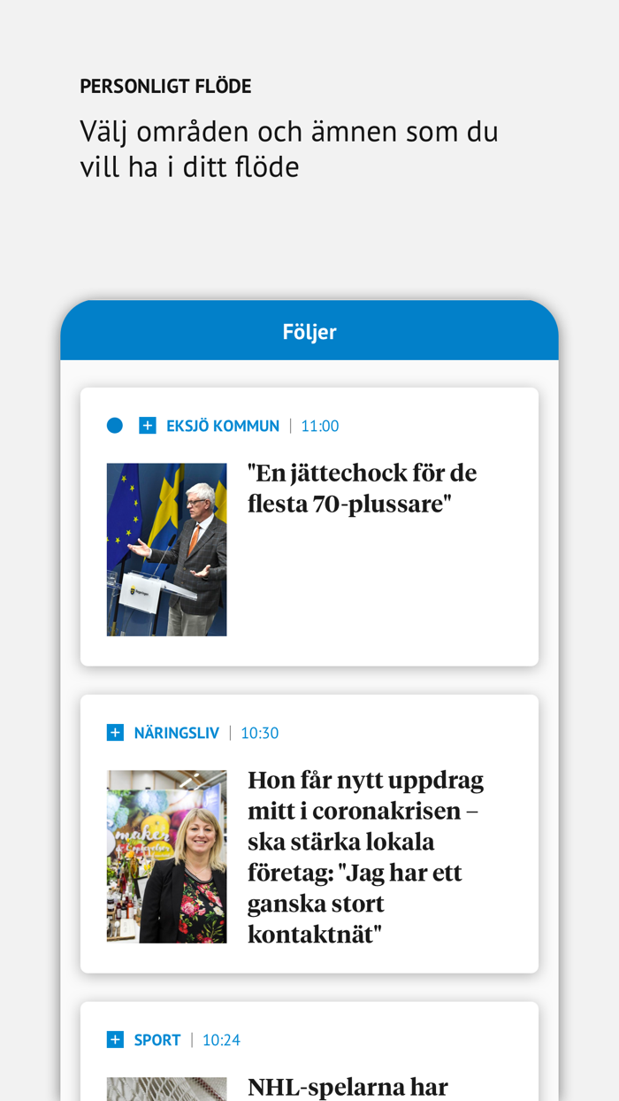 Smålands-Tidningen Nyhetsapp