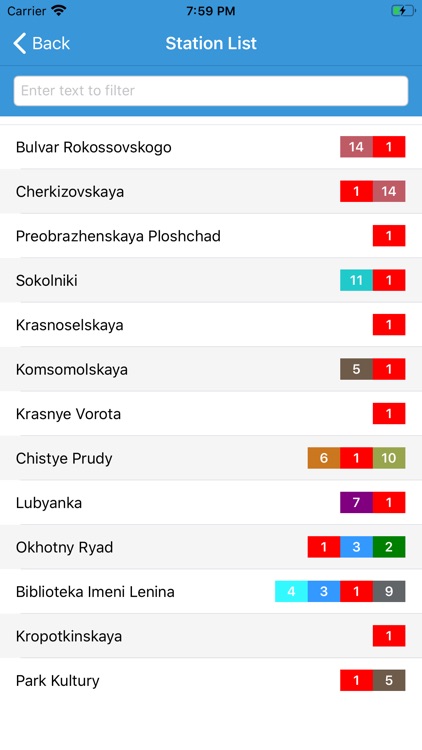 Moscow Metro - Route Planner screenshot-6