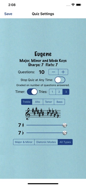 Music Theory Keys - iPhone