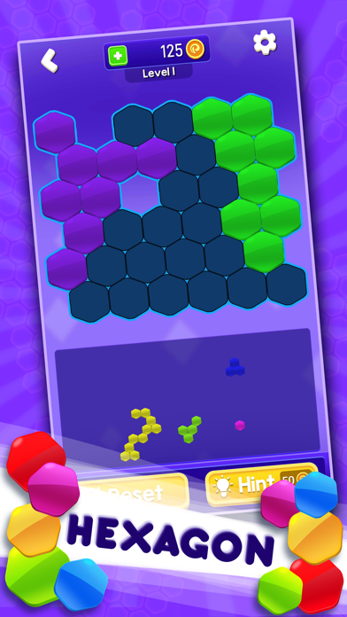 KLIK! - Hexa Logic Puzzles screenshot 3