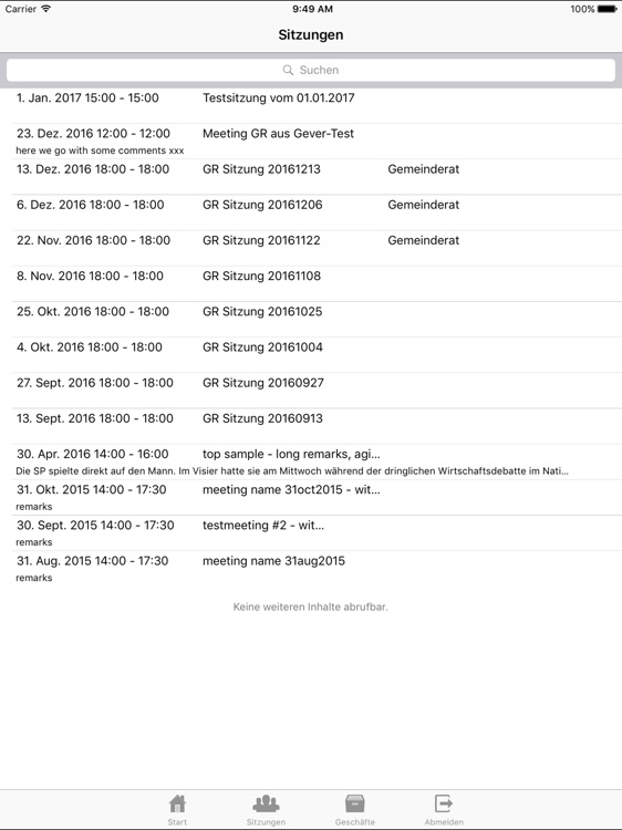 Dübendorf Gem.-Rat Sitzungen screenshot-3