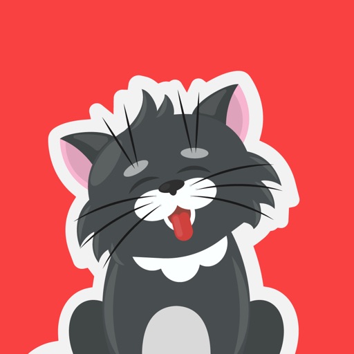 Black Cat Crossed The Road Emo icon