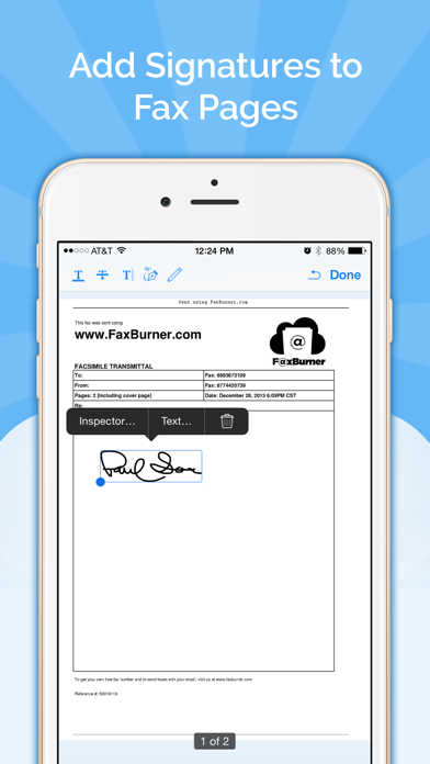 How to cancel & delete Fax Burner: Send & Receive Fax from iphone & ipad 4