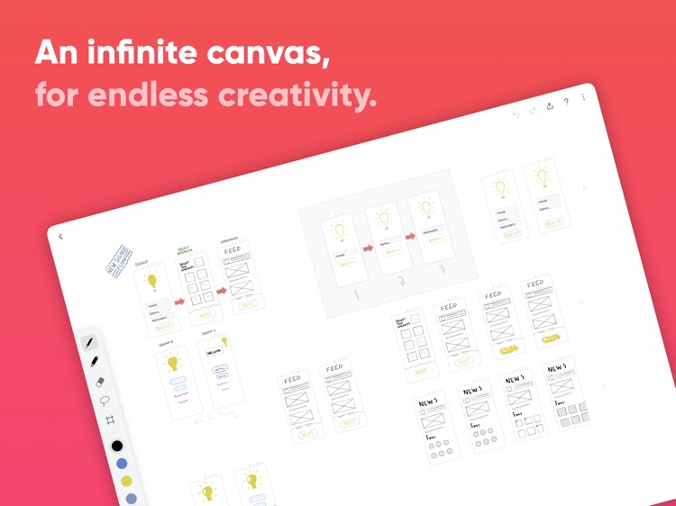 Ideate — Design & Wireframe UX