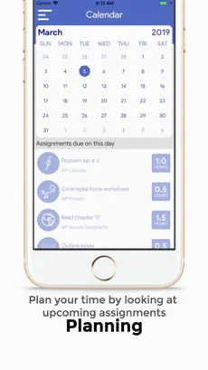 Captura 3 Student Homework Organizer iphone