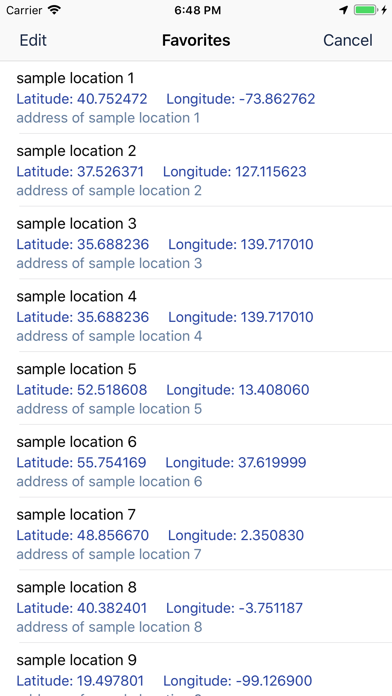 myLoc Pro: Search and share location Screenshot 6