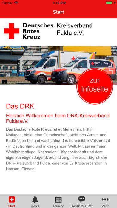 DRK-Kreisverband Fulda screenshot 2