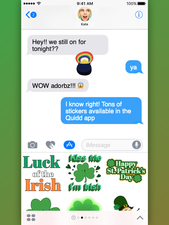 Screenshot #5 pour St Patrick's Day By Quidd Labs