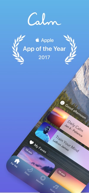 Calm On The App Store