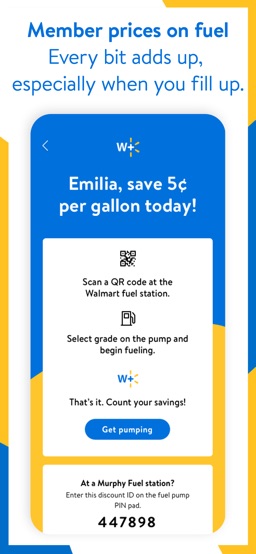 Walmart app screenshot