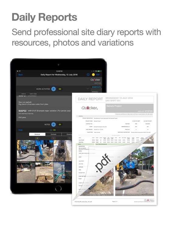Quiicker Site Management Tool