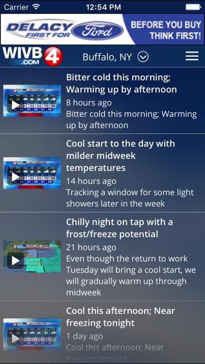 4 Warn Weather - WIVB screenshot-4
