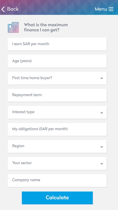 Bidaya E-Mortgage Calculator screenshot 3