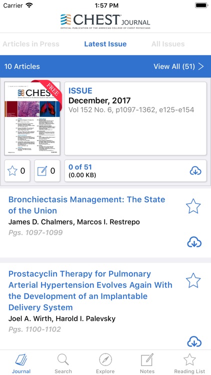 CHEST Journal App by Elsevier Inc.