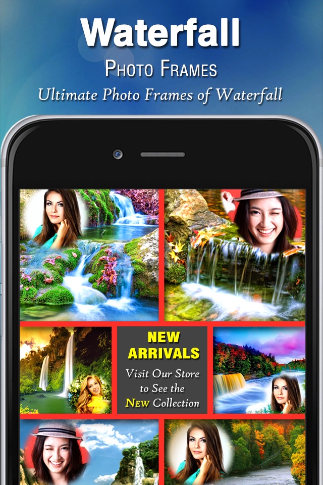 Waterfall Photo Frames Editor screenshot 4