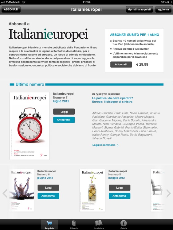 Rivista Italianieuropei