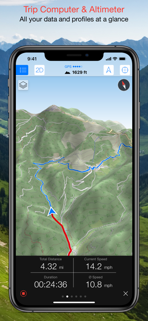 ‎Maps 3D PRO - Outdoor GPS Screenshot