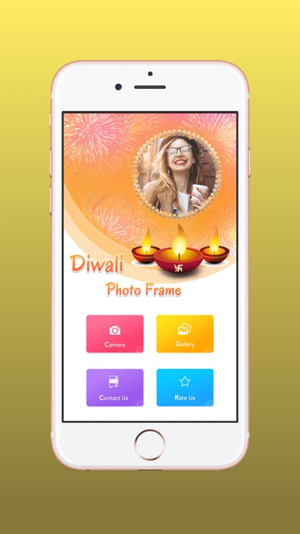 Diwali Photo Frame