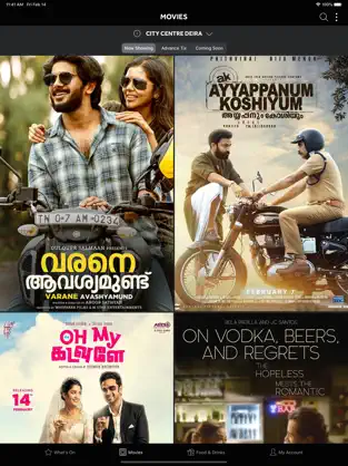 Screenshot 6 VOX Cinemas App iphone