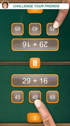 数学デュアル 2人用算数ゲーム Iphoneアプリ Applion