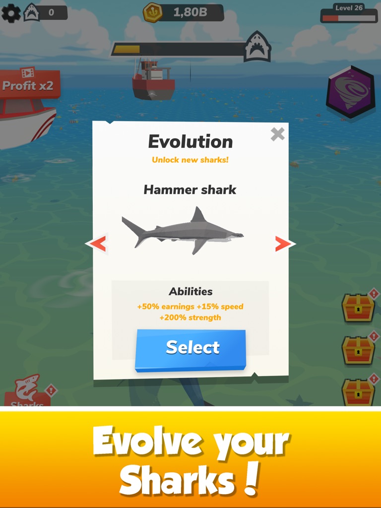 【图】Idle Shark World – Tycoon Game(截图3)