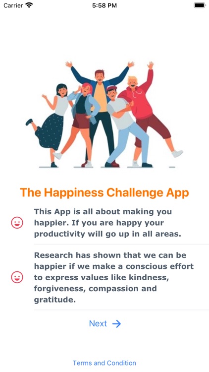 The Happiness Challenge