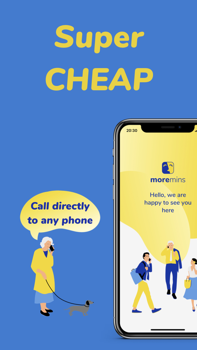 MoreMins Global Telecom in App