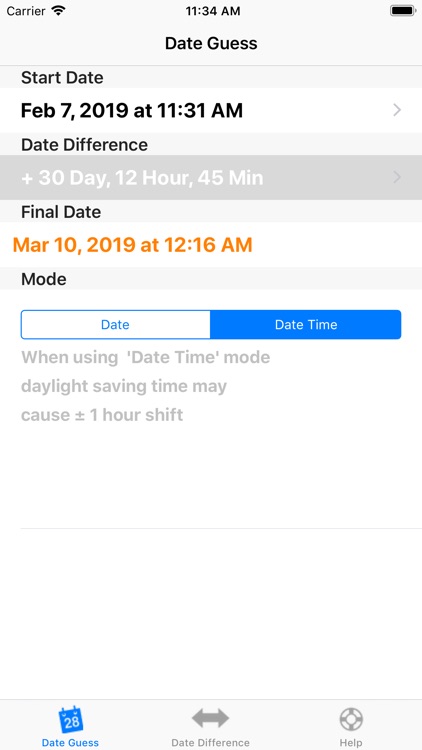 Date T Calc screenshot-4