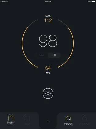 Captura 2 Lux Light Meter Pro iphone