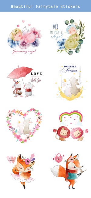 Fairytale Love Stickers(圖2)-速報App