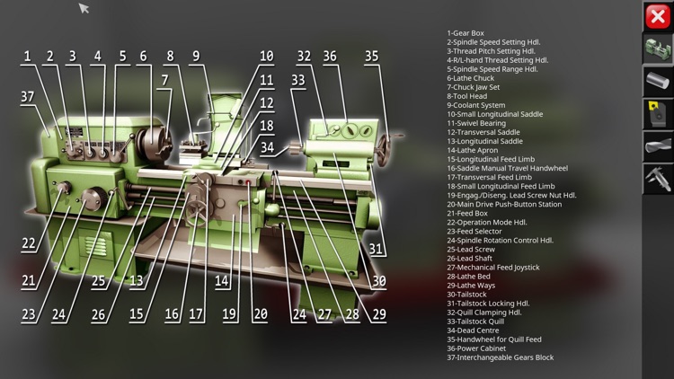 1K62 Lathe Simulator screenshot-7