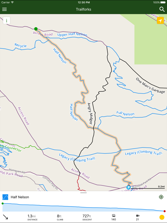 Trailforks - Mountain Bike Trail Map screenshot