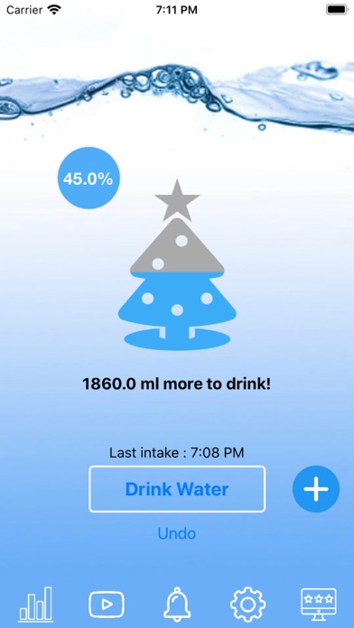 Drink Water Reminders Tracker screenshot 2