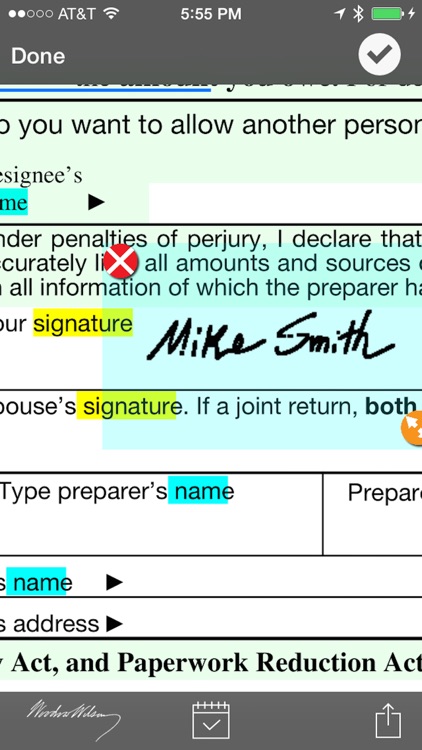 Sign-Here: Sign PDFs on your iOS device