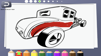Screenshot #3 pour Cars Coloring Book Hot Rod