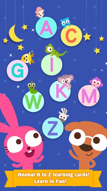 Purple Pink A to Z Animals screenshot-3