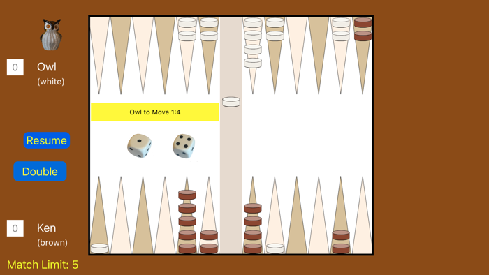 Backgammon from Dodofox