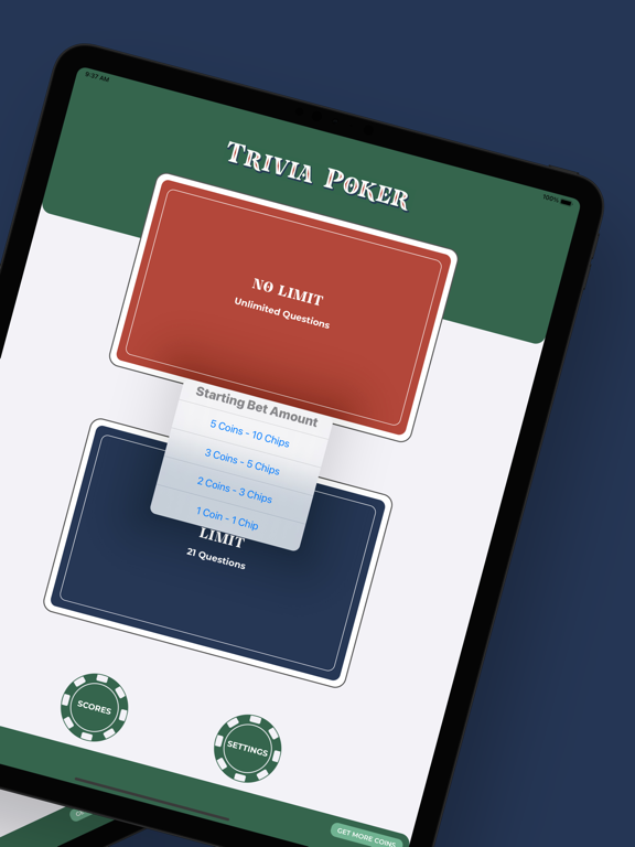Trivia Poker - The Quiz App | iPhone & iPad Game Reviews | AppSpy.com