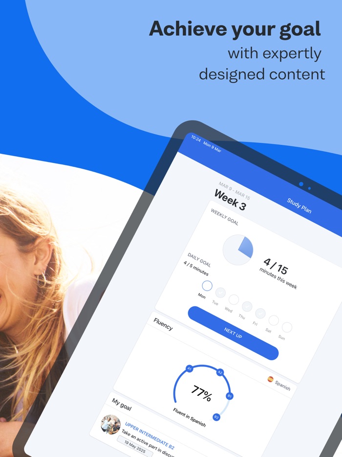 Learn English with Busuu