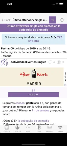 Game screenshot EventosSingles hack