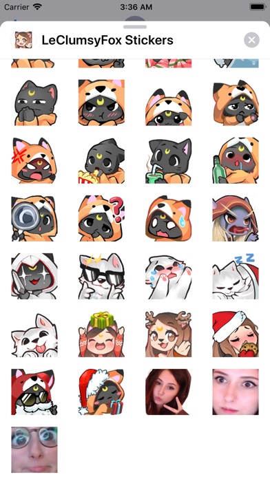 LeClumsyFox Stickers | Apps | 148Apps