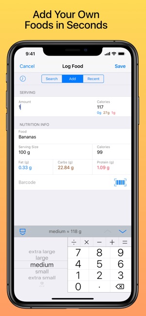 Nutrients & Calories(圖3)-速報App