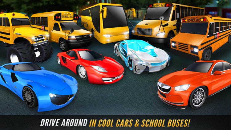 School Bus Simulator Game 3D screenshot-3
