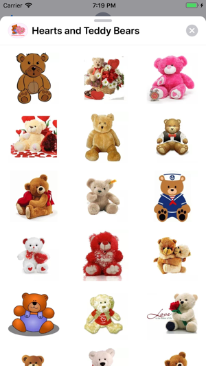 Valentine Hearts & Teddy Bears(圖7)-速報App