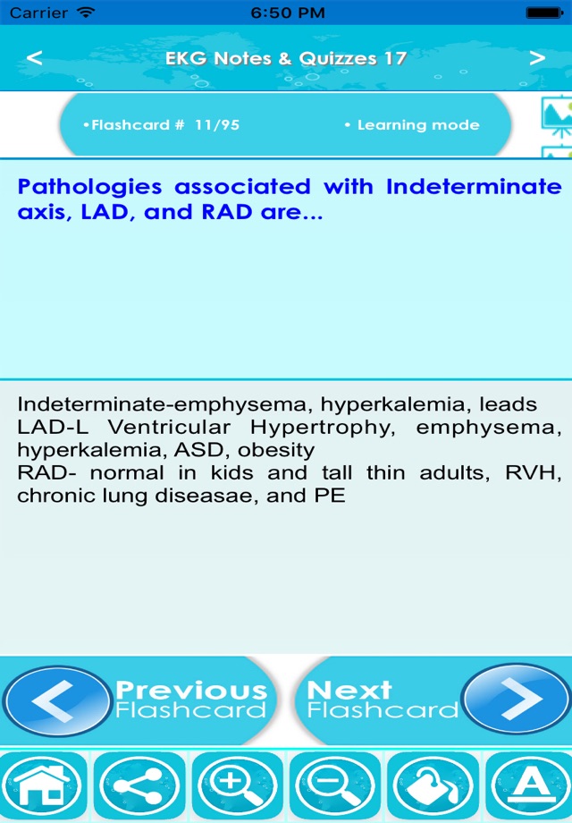 EKG Exam Review :Terms & Quiz screenshot 4