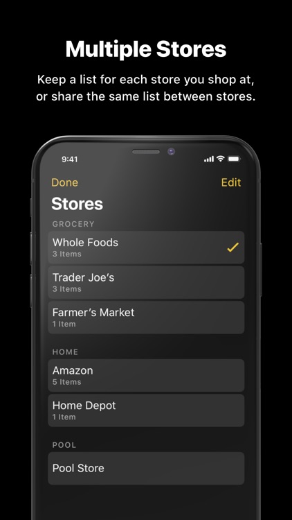 Grocery - Smart Shopping List
