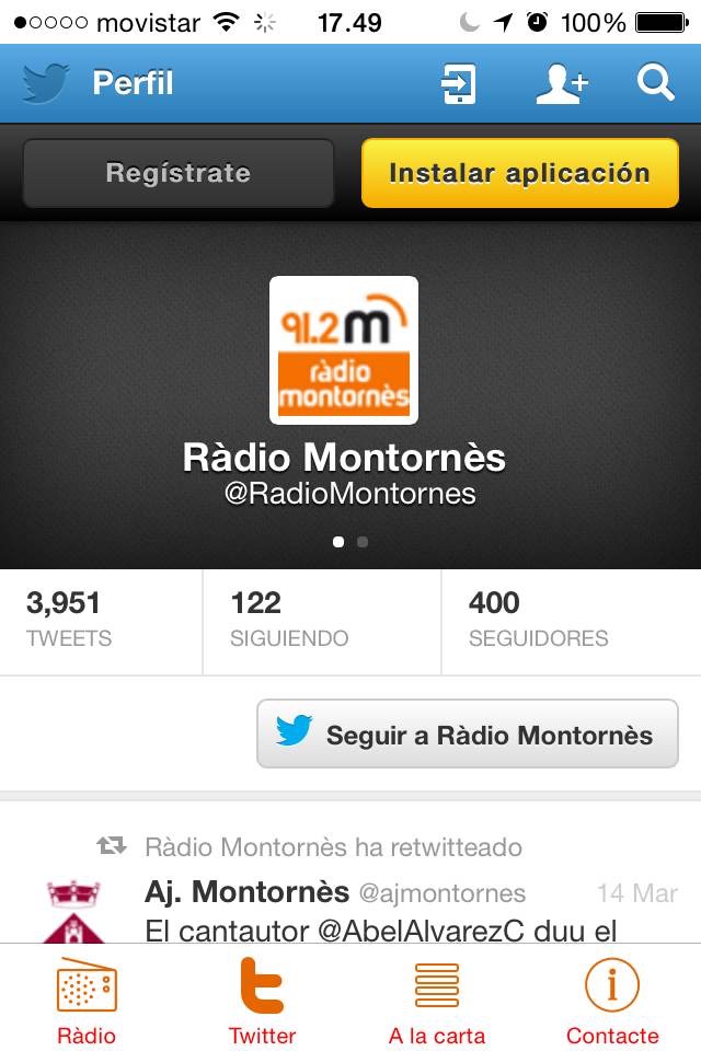 Ràdio Montornès screenshot 3