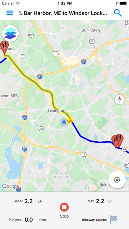 Bicycle Route Navigator screenshot-8