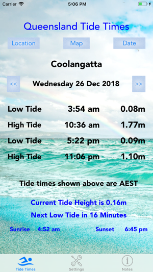 QLD Tide Times